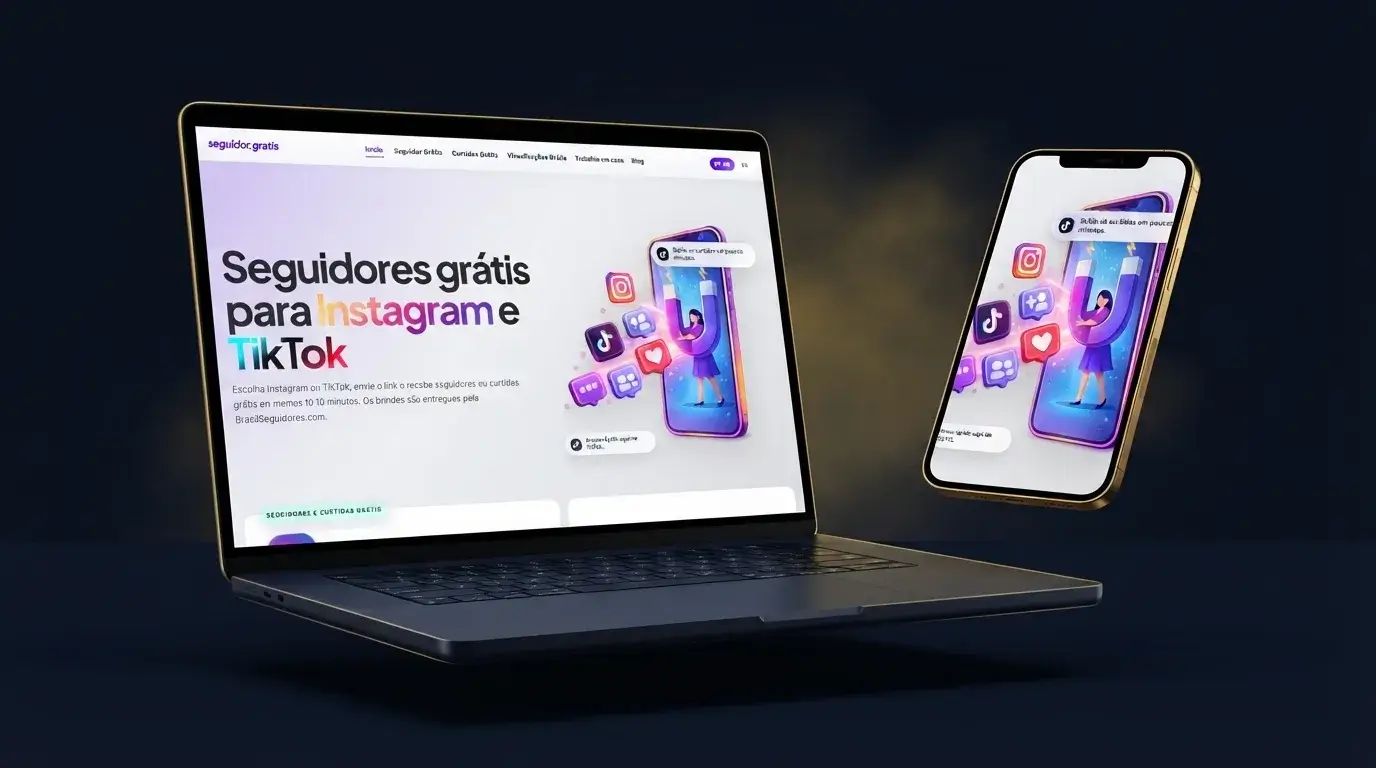 Projeto desenvolvido para Seguidor Grátis